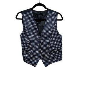 Vintage DKNY Donna Karan Women's Silk Vest Size 14 Women's Suiting Waistcoat